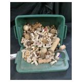 Wooden knobs and accessories