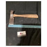 Plumb carpenters, hatchet
