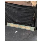 Metal garden tool holder 48' x 6ï¿½