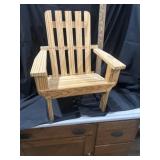 Childï¿½s wooden beach chair