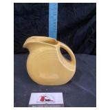 Fiesta ware water pitcher
