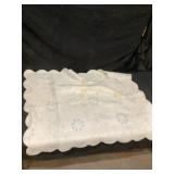 Baby blanket approximately 36 x 42