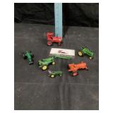 Little toy tractors