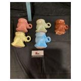 Republican Frankoma cups, 2000 2002 2003 2004 2008