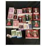 Barbie keepsake, hallmark ornaments