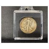 1942-S Walking Libery Half