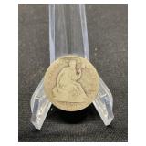 1858-O Seated Liberty Half