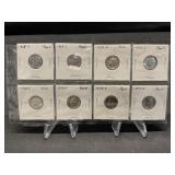 Set of 8 Proof Dimes