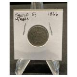 1866 Shield Nickel
