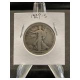 1927-S Walking Liberty Half