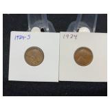 1924 P & S Lincoln Penny-