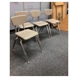 3 childï¿½s chairs 14 inches seat to floor