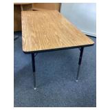 Perry elementary school tape adjustable table 30