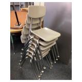6 Virco Perry Elementary stackable chair