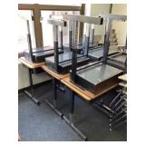 6 Perry elementary adjustable school desk