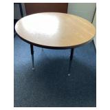 Perry elementary adjustable round table