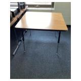 Per elementary adjustable table approximately 42