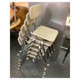 6 Virco  Perry elementary stackable