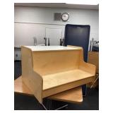 Jon T craft table pop desk approximately 36 x 28