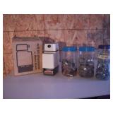 Drill Sharpener & Auto Lamps + Clamps