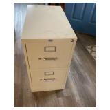 Metal file cabinet