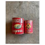 Vintage Coffee Tins
