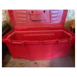 Plastic Toolbox with Misc Tools