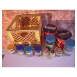 Misc. Nails + Yellow Milk Crate