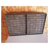 Pair of Small Parts Organizers (Plastic)