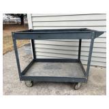 Metal tool cart