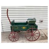 Wood and Metal John Deere Wagon