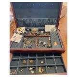 Jewlery box with misc jewlery