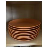 Royal Norfolks orange plates