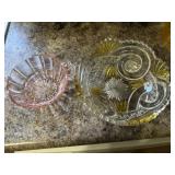 Yellow and pink MCM bowls