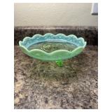 Fenton Opalescent footed bowl