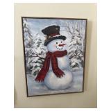 Snowman art