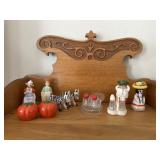 Vintage salt and pepper shakers