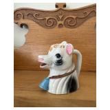 Vintage ceramic cow creamer
