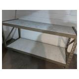 Pallet rack shelving