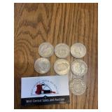 Elizabeth half crown coins