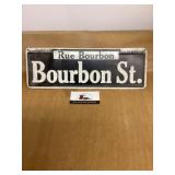 Bourbon Street sign