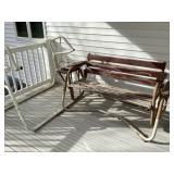 Glider bench and frame