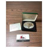 Waves of Gold belt buckle