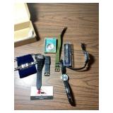 Watches, compass, bracelet