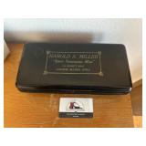 Metal advertising Council Bluffs box