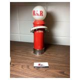 Bar hydrant decor