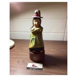 Ceramic pilgrim decanter