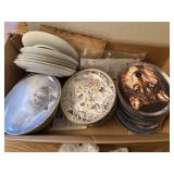 Collectible Wolfe plates