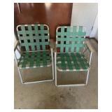 Vintage lawn chairs