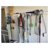 Broom mop and contents